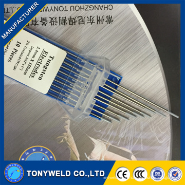 WC20 3.2 * électrodes de 175mm soudage à froid soudage laser arc spécial facile électrodes de tungstène spéciales wc20